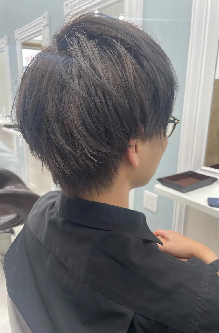 ショート カラー メンズ 川崎/スタイリスト /髪質改善🫧のヘアスタイル