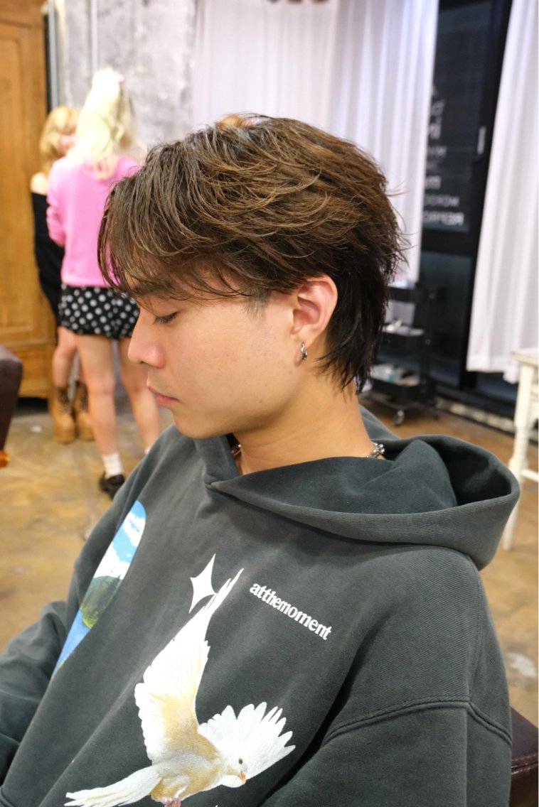 メンズ ダウンパーマ メンズパーマ カット パーマ 福岡美容室 koudaiのヘアスタイル