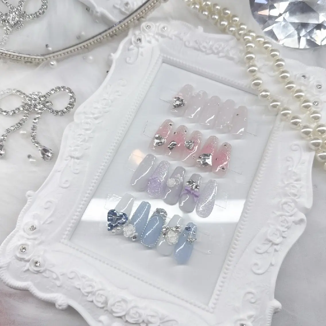 【モデル価格】お任せデザイン(10本アート)の写真
