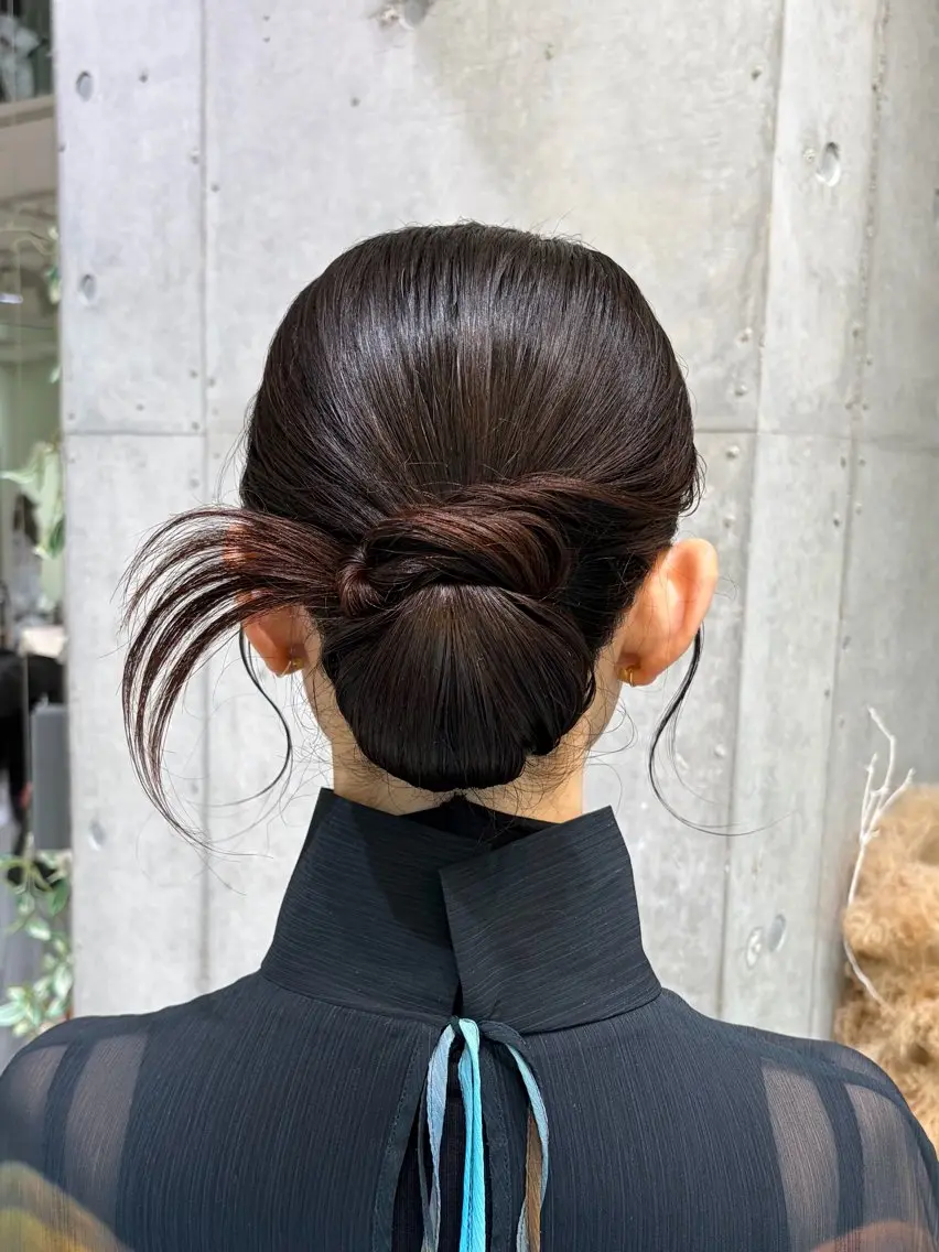 ヘアアレンジ ヘアセット 愛されcolor💘 Aina/ツヤ髪のヘアスタイル