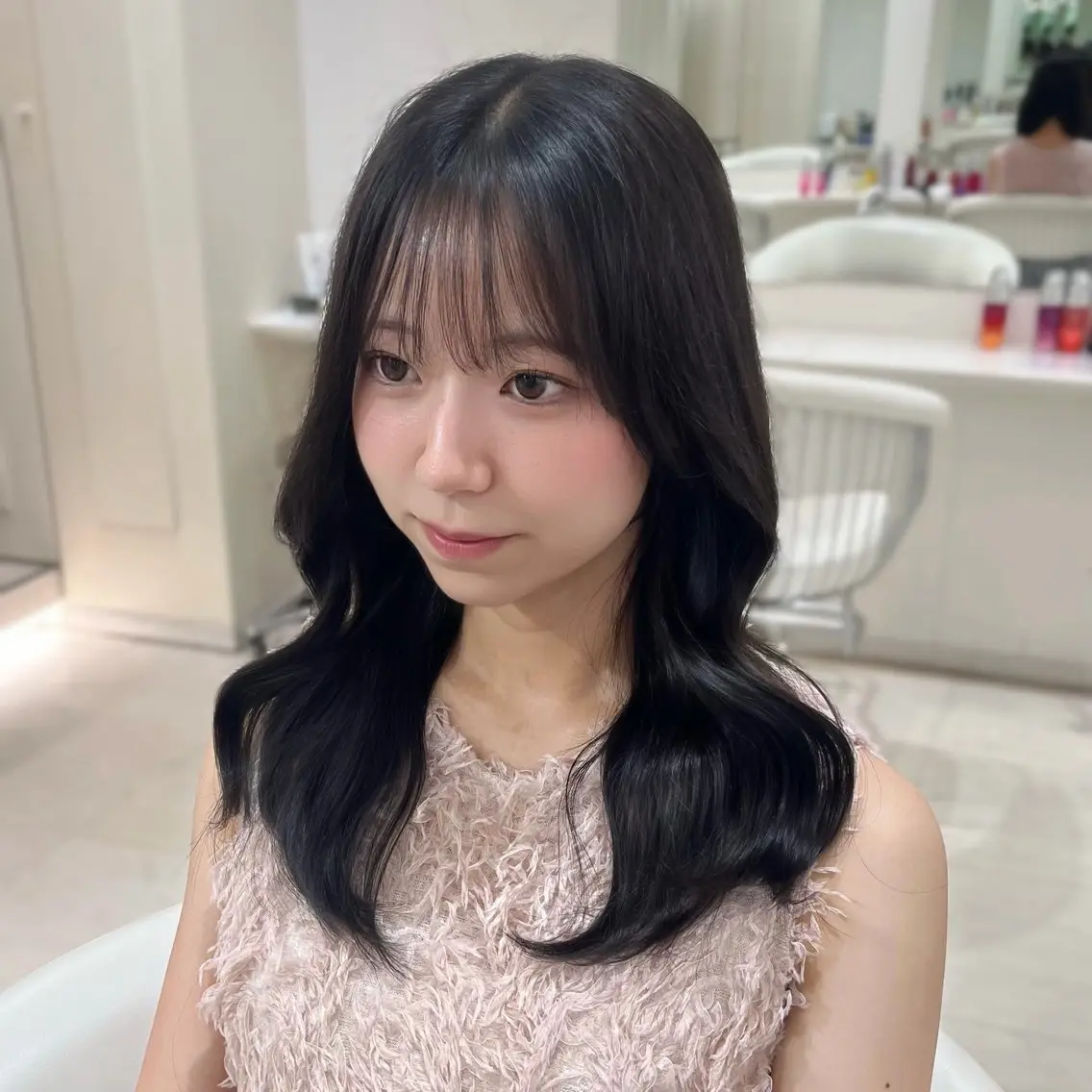 ロング カラー トリートメント ヘアカラー Parve Mix 森 美遥🩶のヘアスタイル