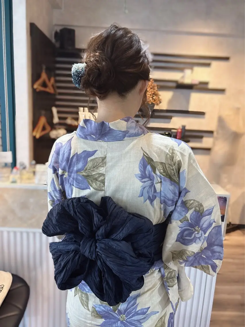 着付け Noe' Akariのヘアスタイル