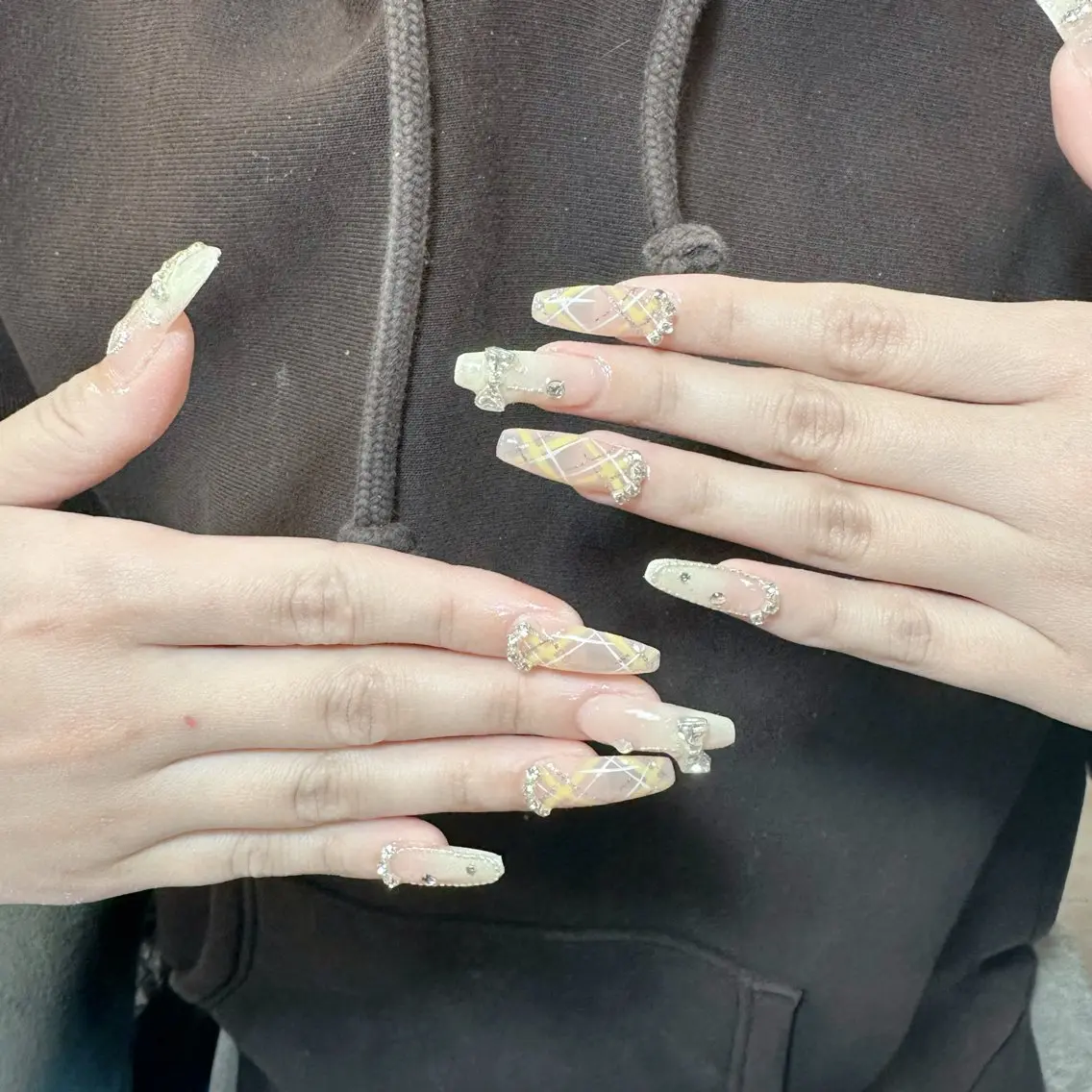 ネイル ハンドネイル 🍄Rina🍄 韓国風ネイルのネイルデザイン