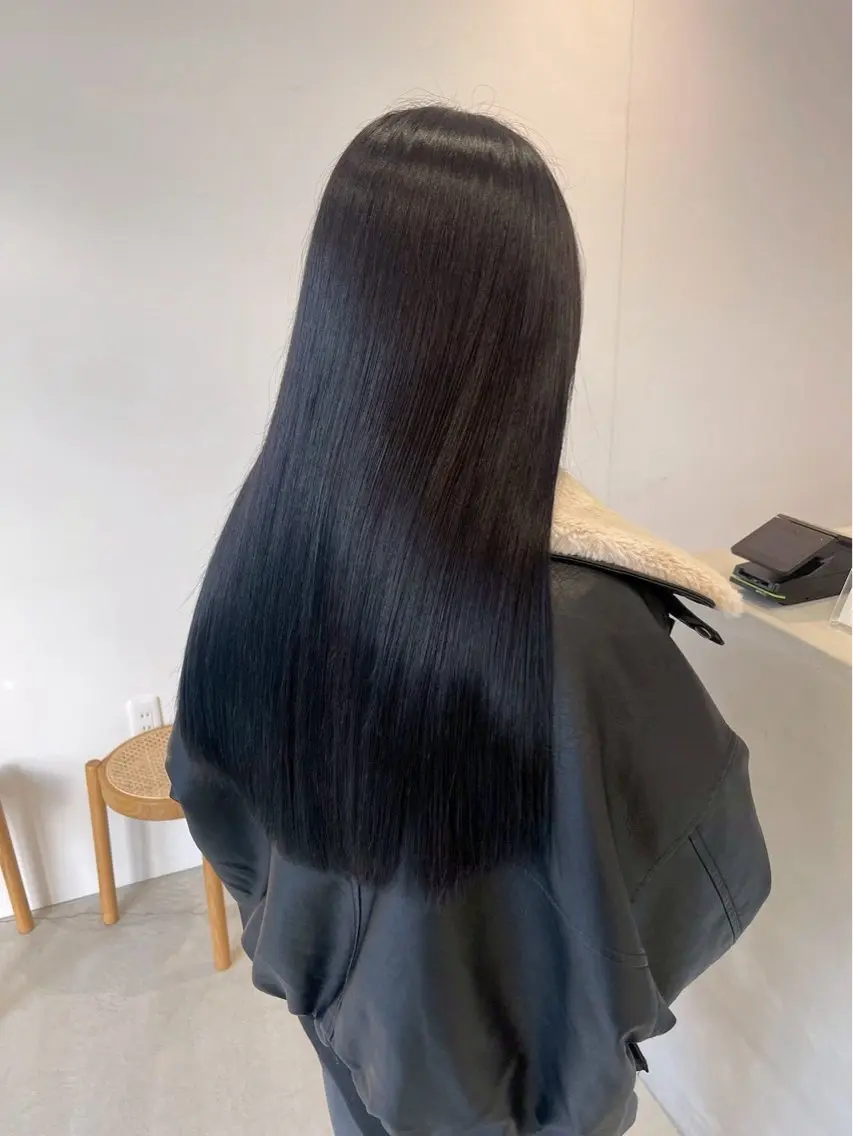 【内部補修】ワンカラー🎀🫧＋髪質再生トリートメント『バイカルテ』🧴✨の写真