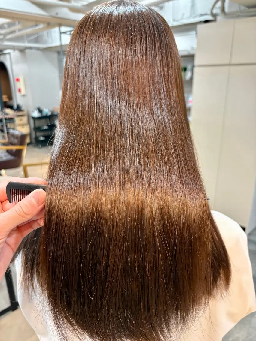 ロング 髪質改善 トリートメント トリートメント 💎艶髪／縮毛特化 世麗💎のヘアスタイル