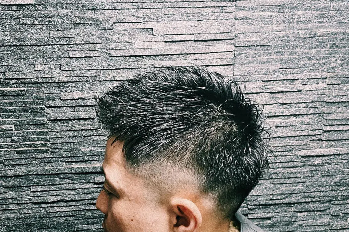 ショート メンズ 加藤 瑞季のヘアスタイル
