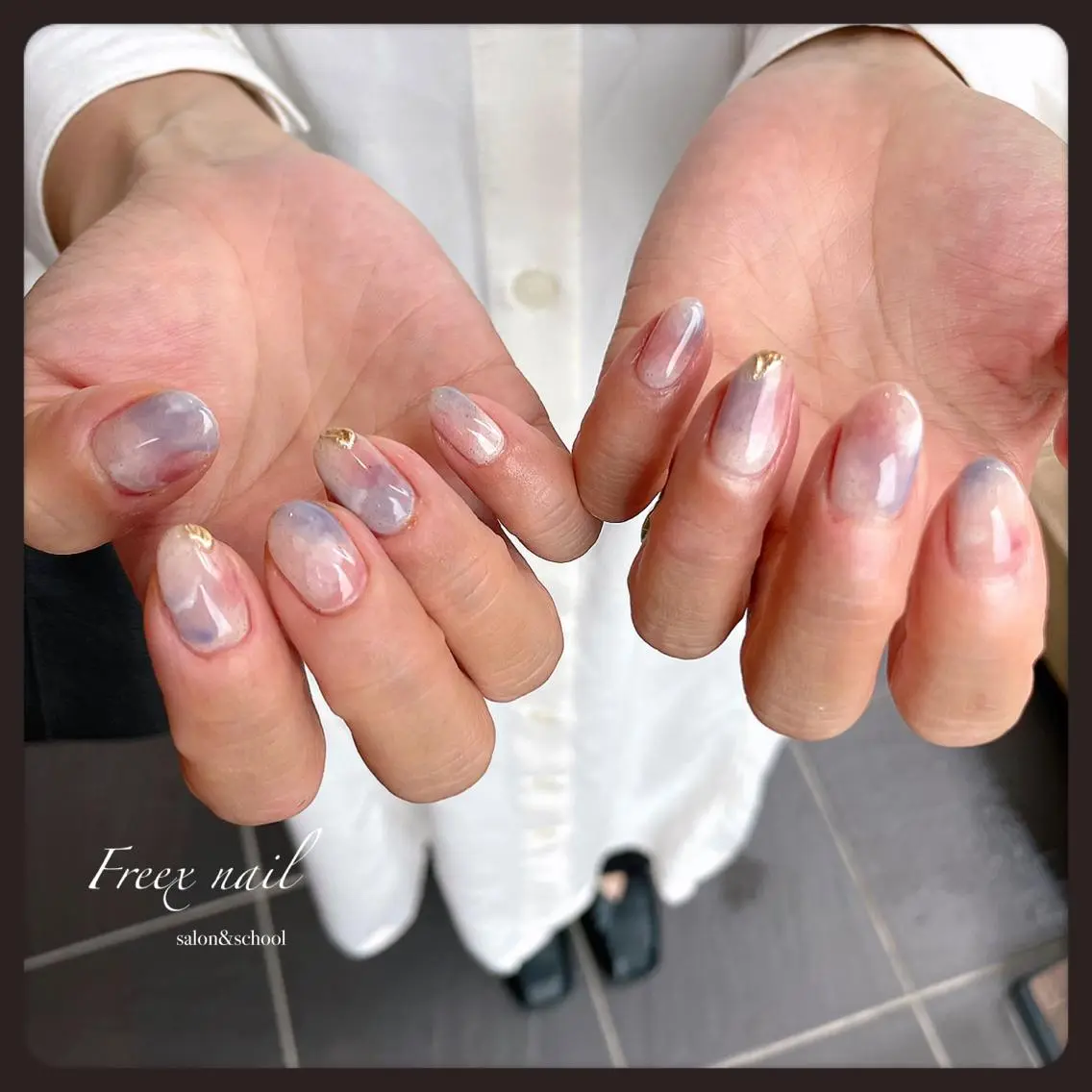 ネイル ニュアンスネイル ハンドネイル ハンドケア freex nail /ニュアンス/個性派のネイルデザイン