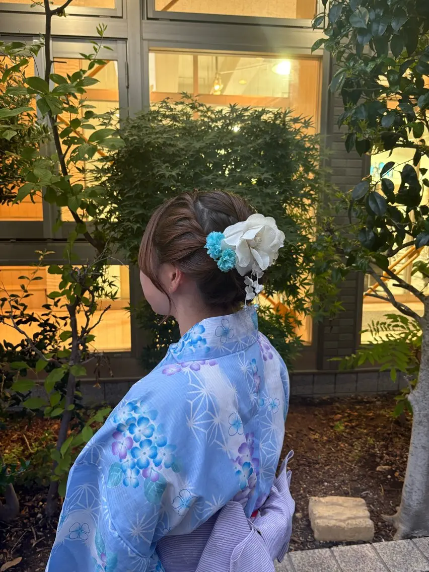 ヘアアレンジ 艶カラー/アレンジ 🎀 菅野 彩音のヘアスタイル