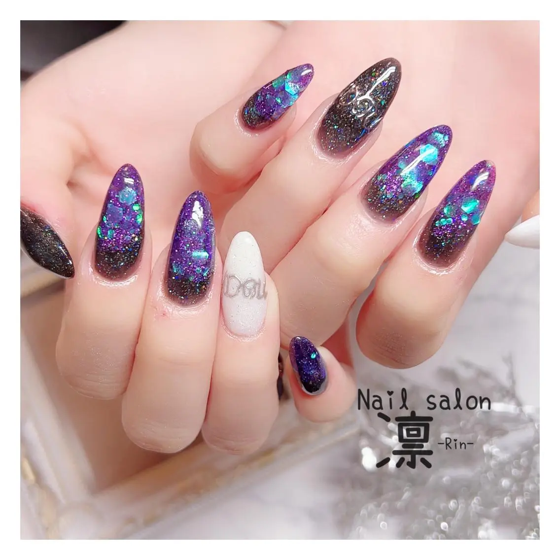 ネイル スカルプネイル private salon凛のネイルデザイン