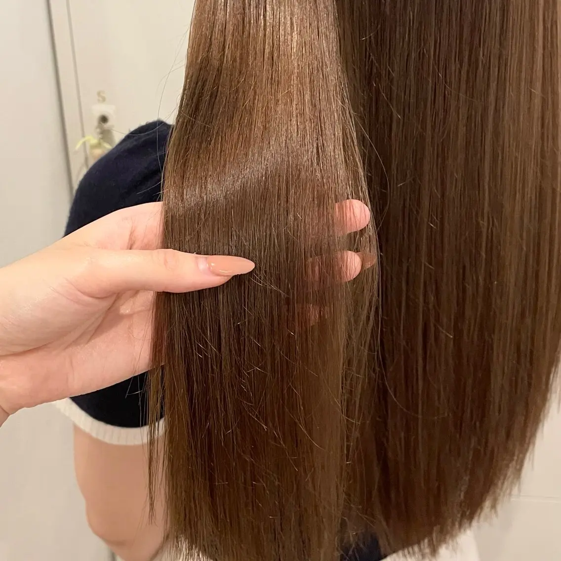 ロング カラー ブリーチ ダブルカラー ブリーチなしカラー ヘアカラー canon/レイヤー /透明感カラーのヘアスタイル