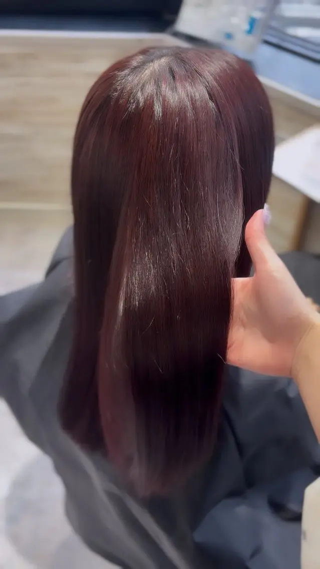 カラー ヘアカラー トリートメント ヘッドスパ 川北 愛瑠のヘアスタイル