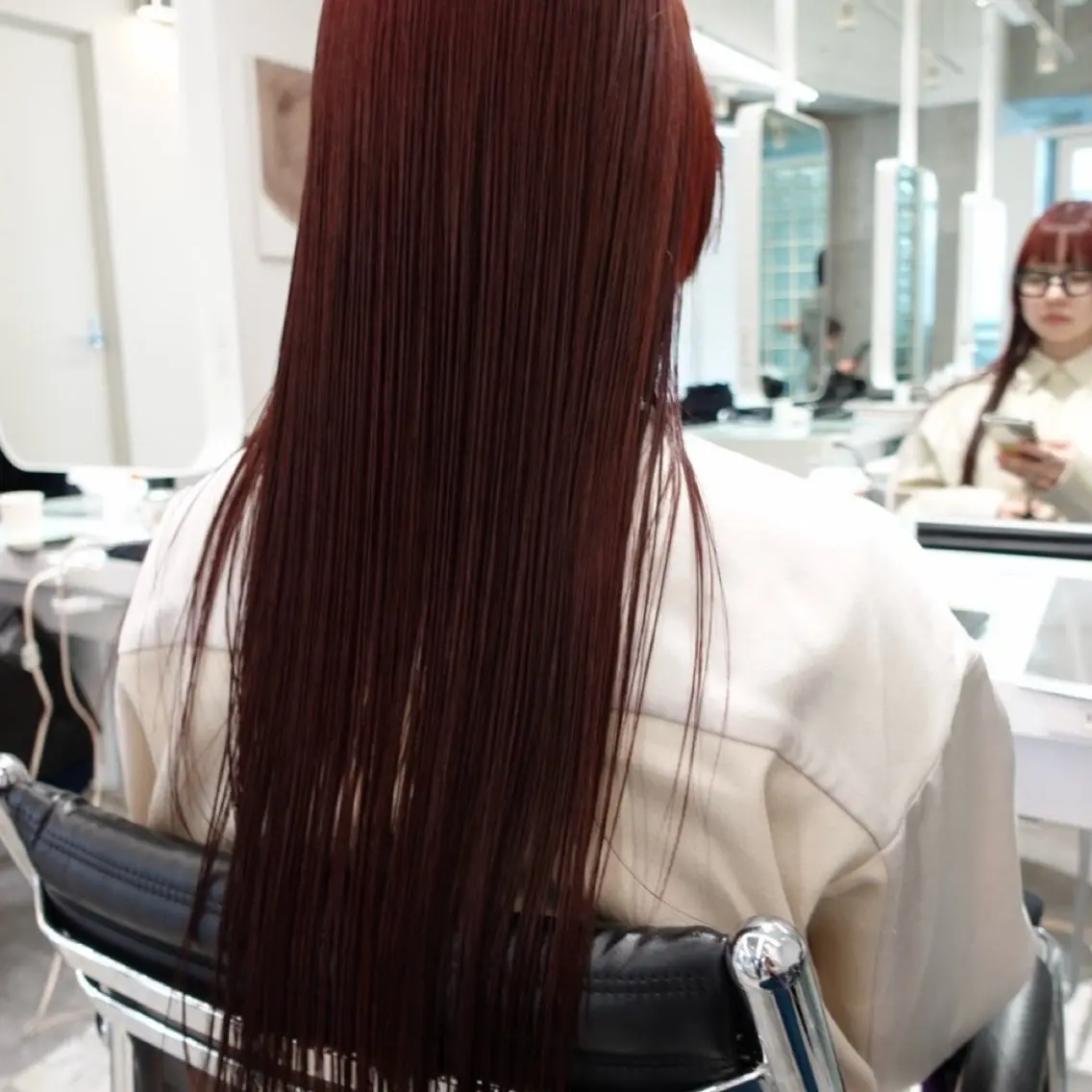ロング カラー ヘアアレンジ ブリーチ ブリーチなしカラー カット ヘアカラー トリートメント 🌐サトウ リョウ🌐のその他イメージ