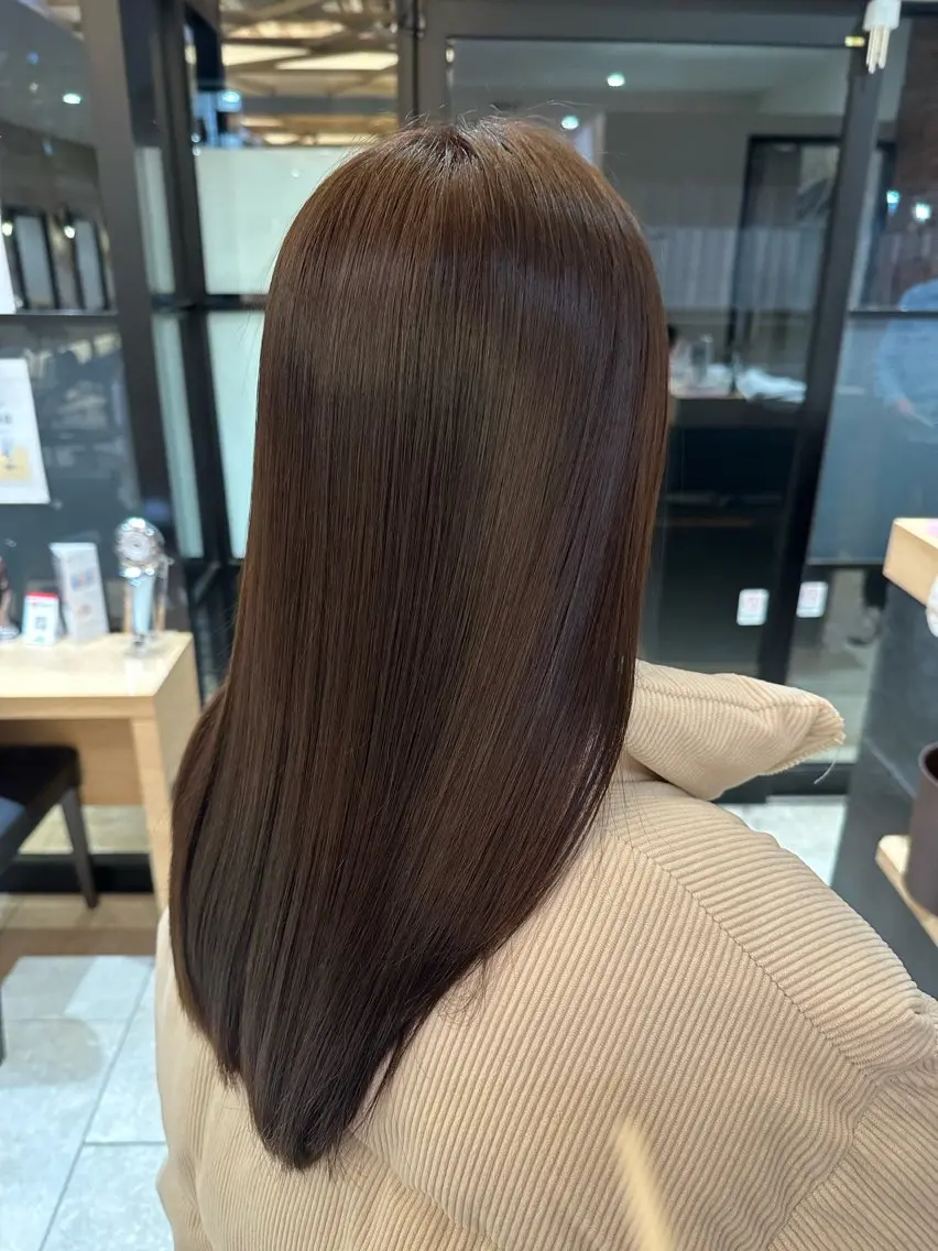 カラー ヘアカラー 工藤 光未のヘアスタイル