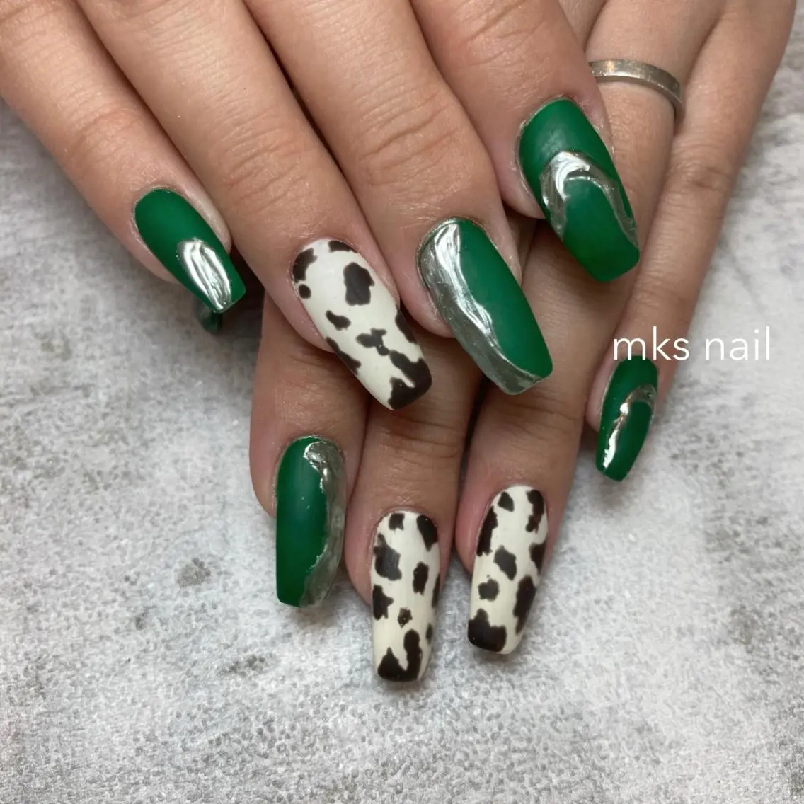ネイル ハンドネイル mks＊nail //  枚方長尾のネイルデザイン