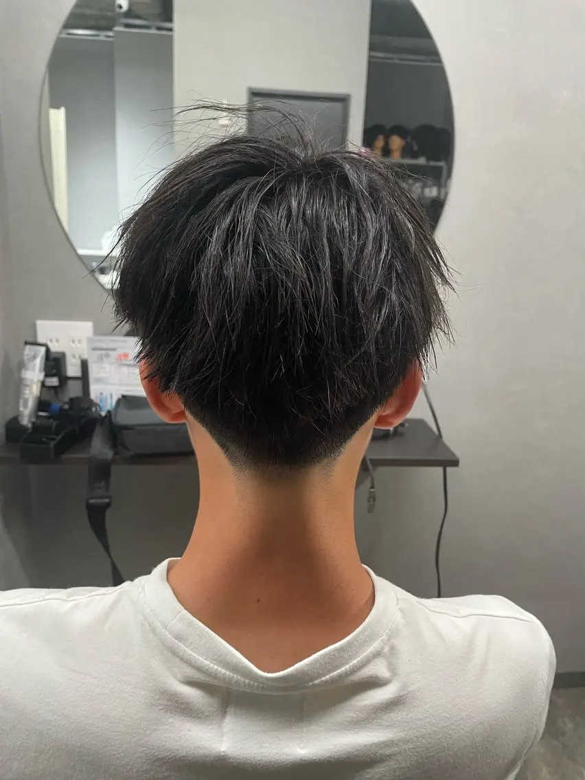 パーマ メンズ ブリーチ/縮毛矯正 ✨ミラクルクッポ✨のヘアスタイル