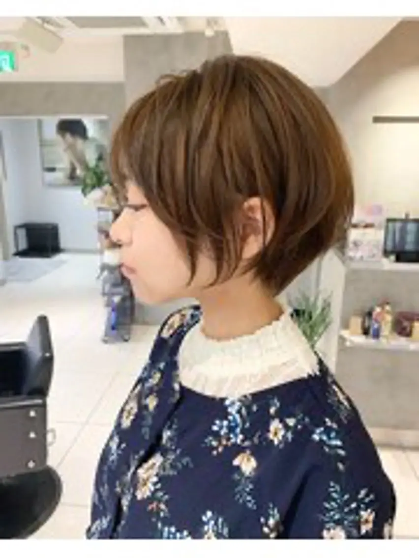 ショート 渋谷美容師 vain はるのヘアスタイル