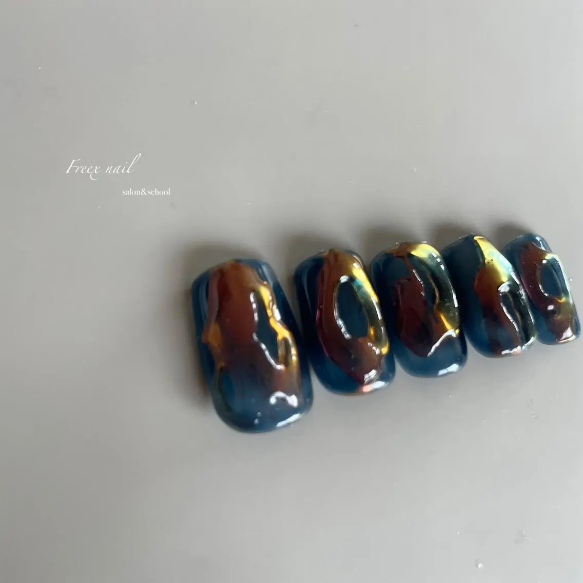 ネイル ハンドネイル ハンドケア freex nail /ニュアンス/個性派のネイルデザイン