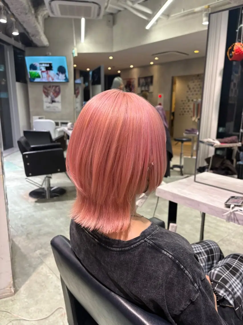 カラー カット ヘアカラー トリートメント 推しカラー/ ミクのヘアスタイル