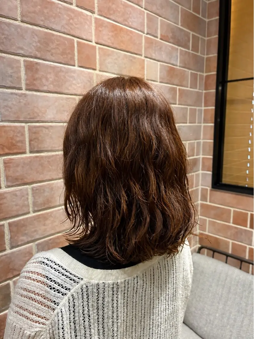 ミディアム 🎀縮毛矯正ツヤ髪 No1🎀まなのヘアスタイル