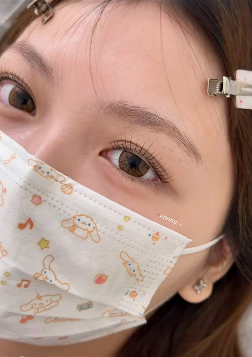 まつげパーマ➕ブラックティントの写真
