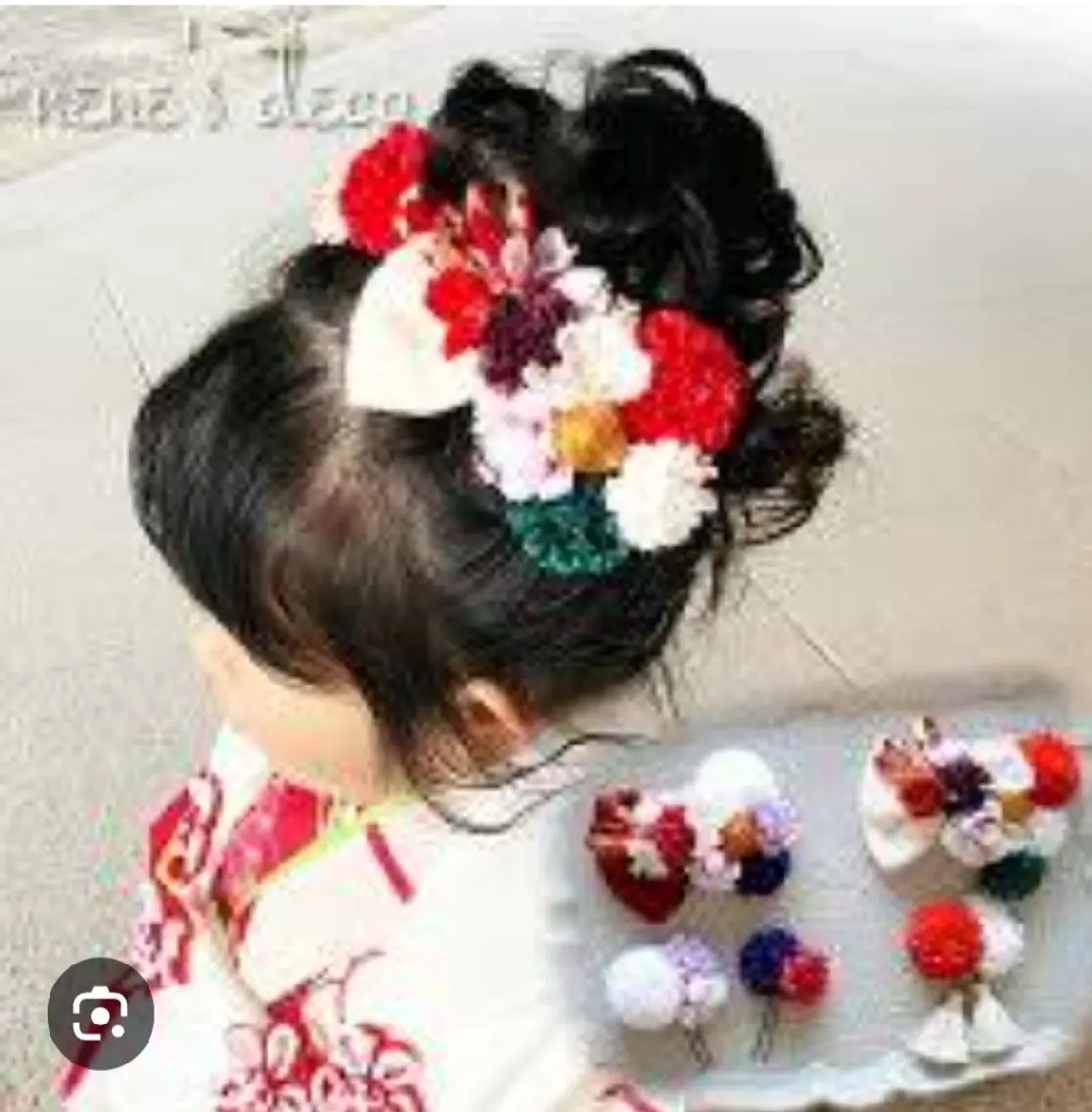 七五三キッズスタイル　和髪で是非❣️の写真