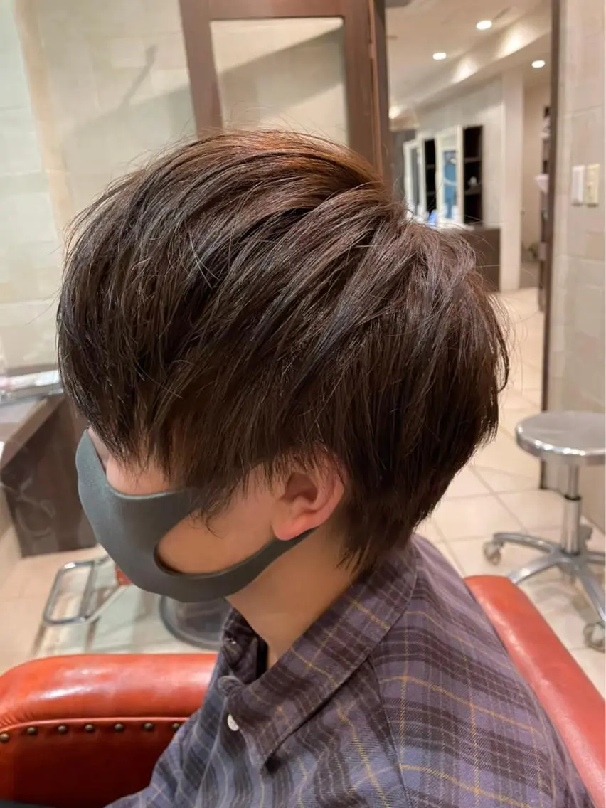 【グレイカラー対応🙆♂️】🫧メンズカット+フルカラー🫧の写真