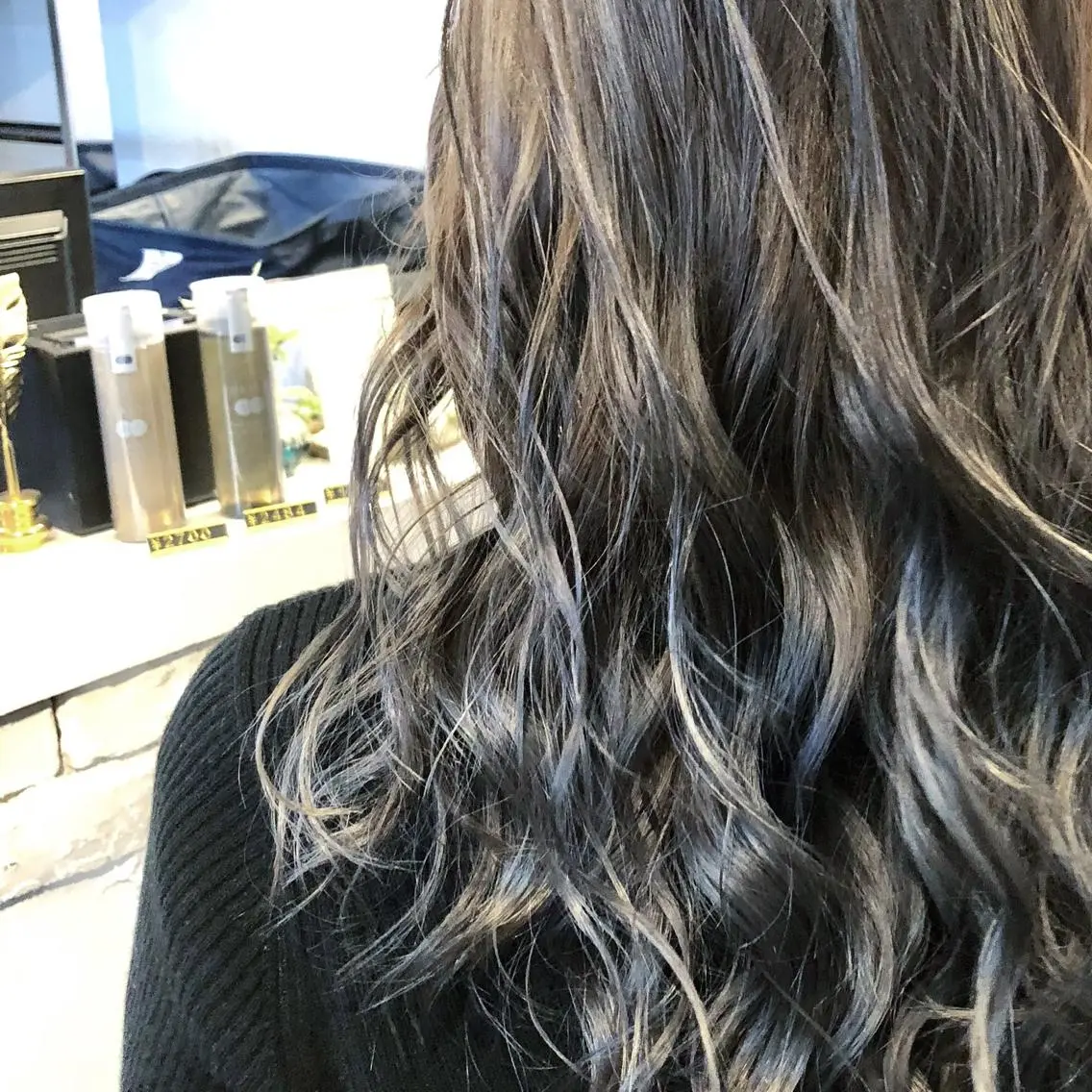 セミロング ヘアカラー トリートメント 吉田 典弘のヘアスタイル