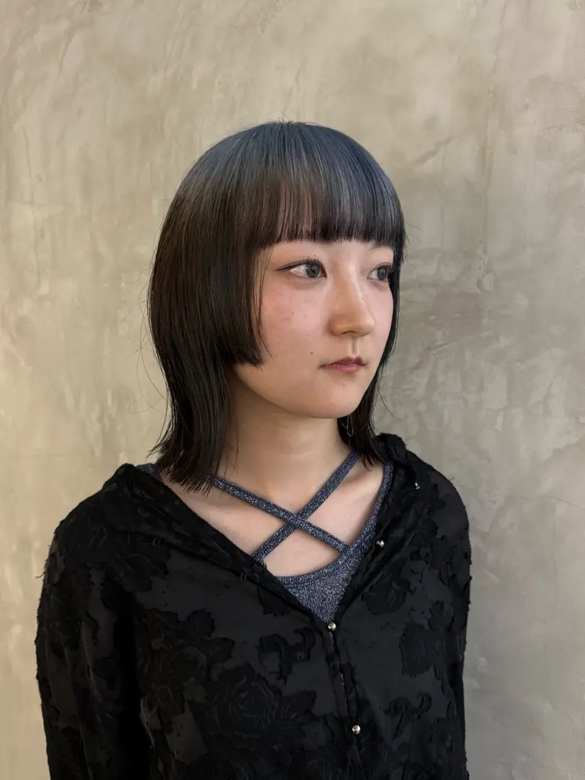 ミディアム カラー ヘアカラー iso chihiroのヘアスタイル
