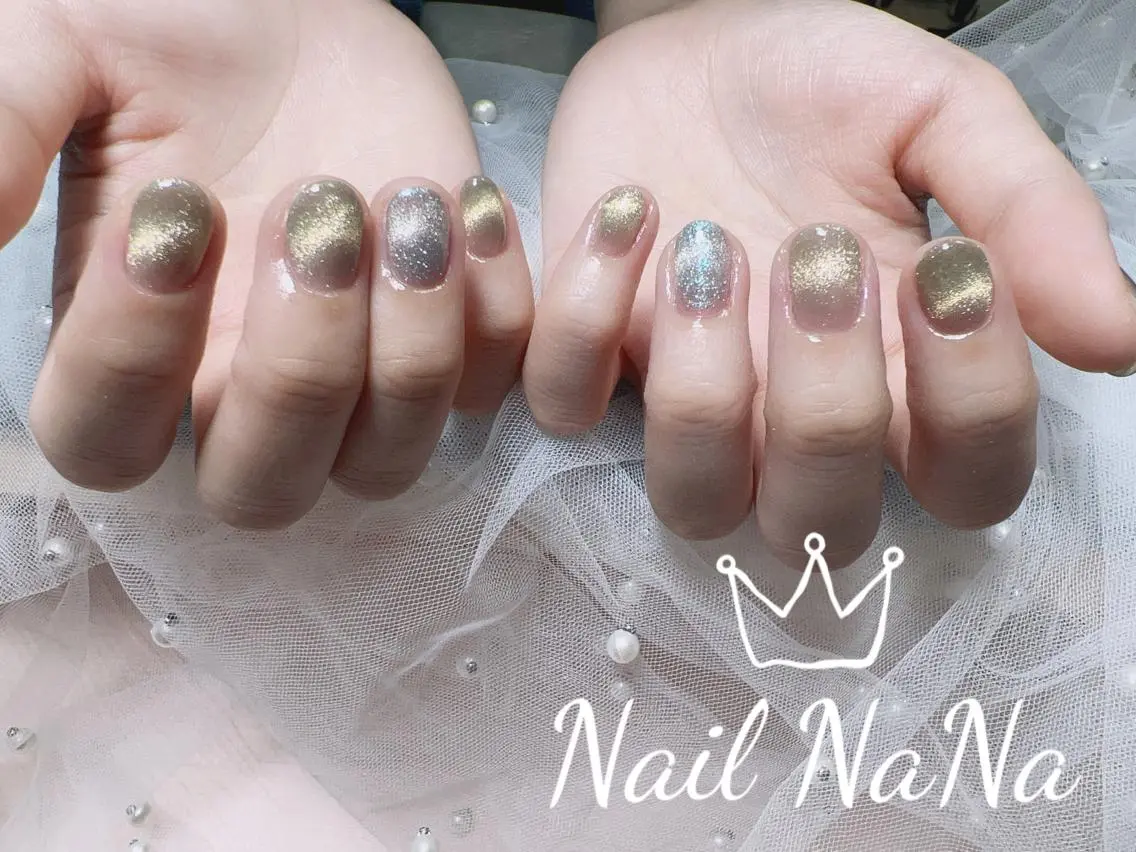 ショート カラー ネイル ハンドネイル Nail NaNaのネイルデザイン