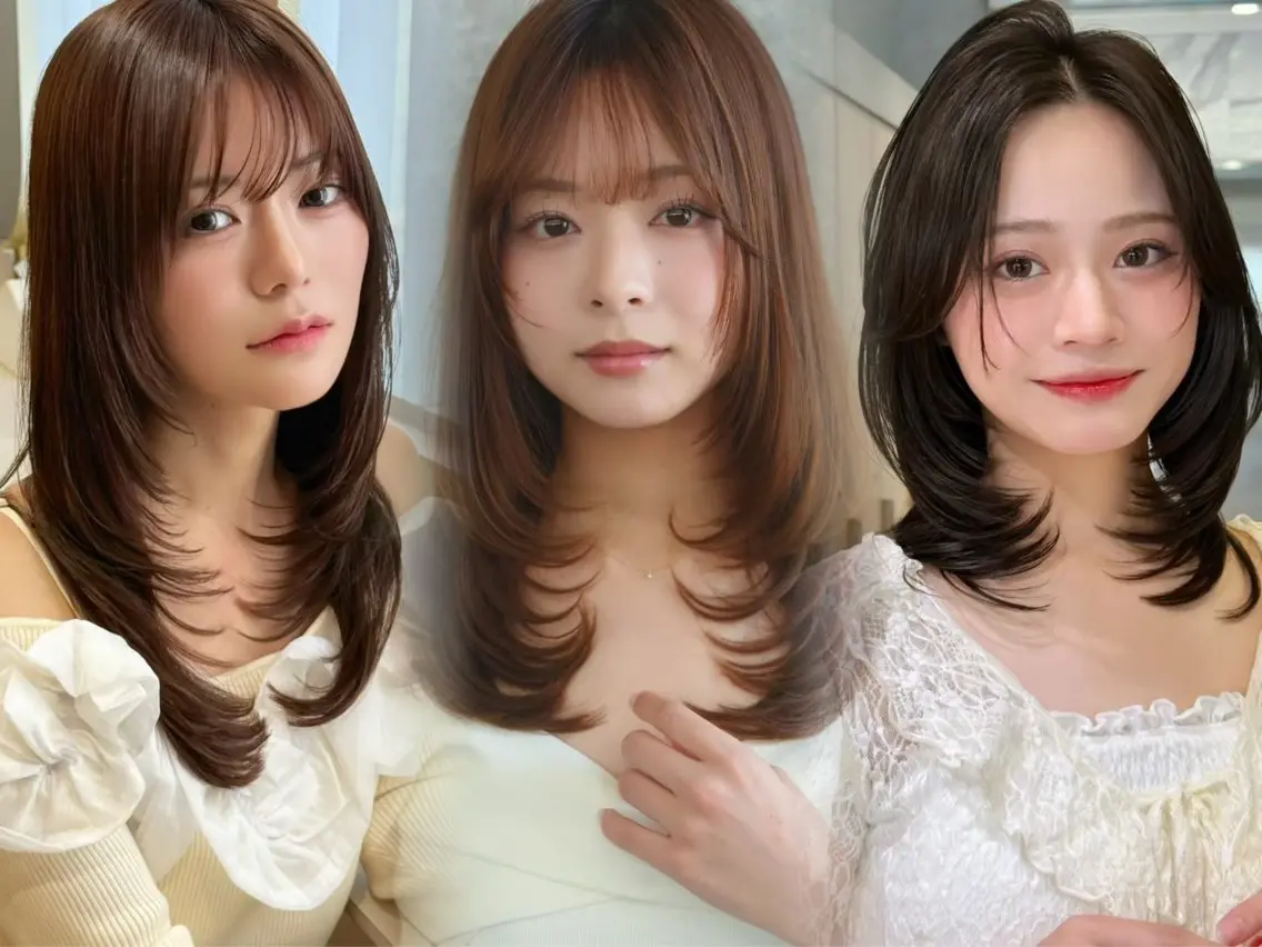 セミロング カット ヘアカラー トリートメント ボブ/レイヤー/ 縮毛矯正/Yukiのヘアスタイル
