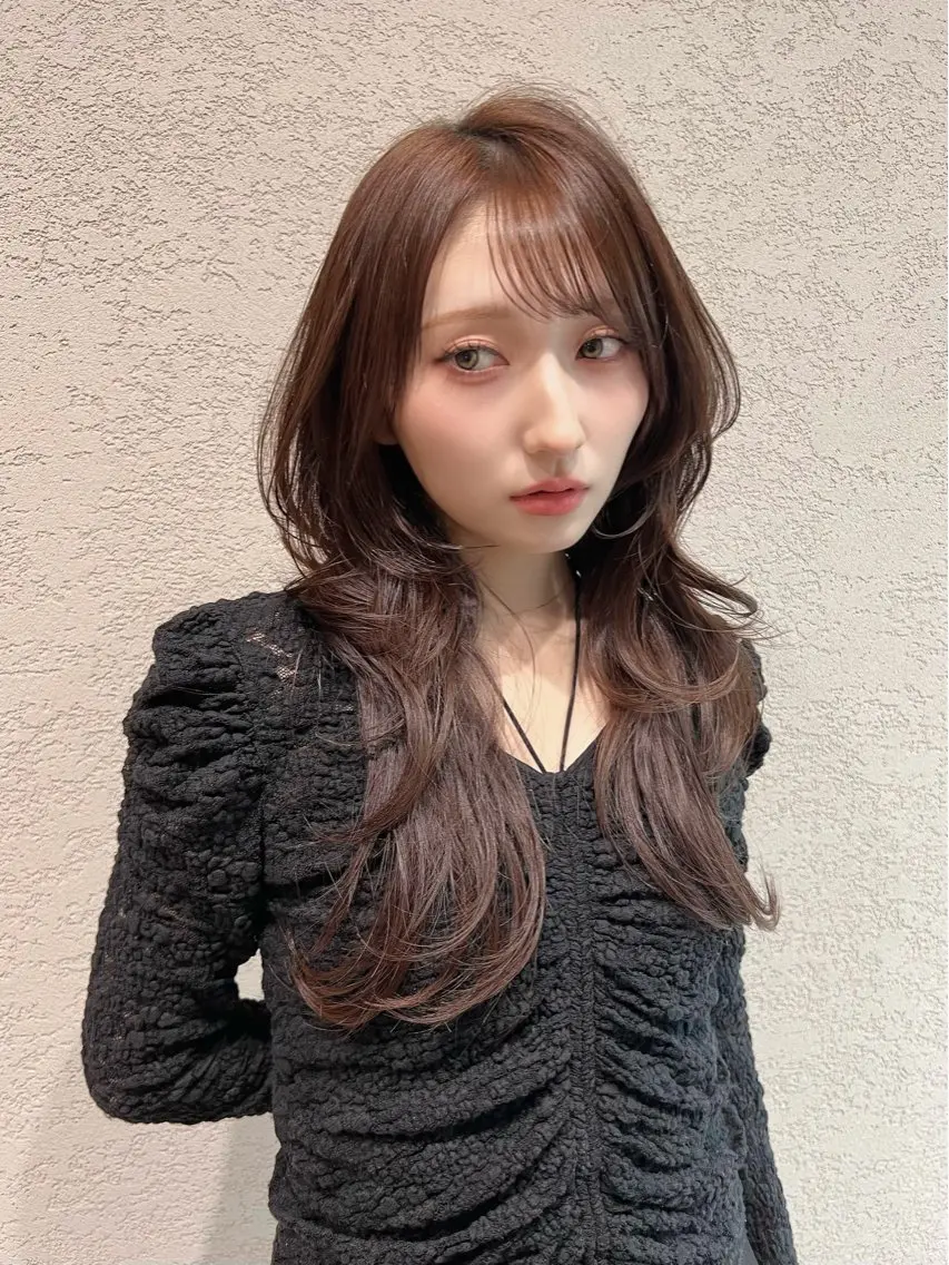 【6月限定クーポン🥰✂️】カット+トレンドカラー🎨+毛髪強度アップ⤴️最高級TOKIOトリートメント✨の写真