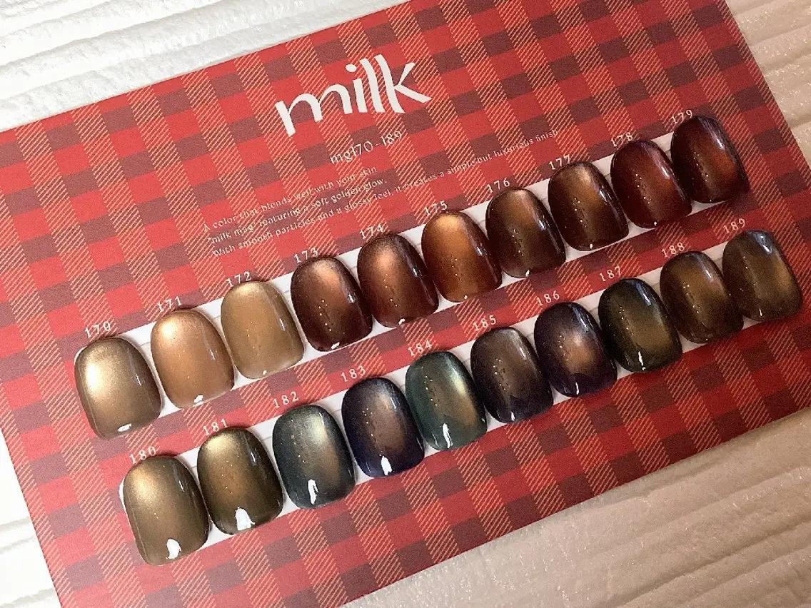 ネイル マグネットネイル ハンドネイル Éva nail MARIのネイルデザイン