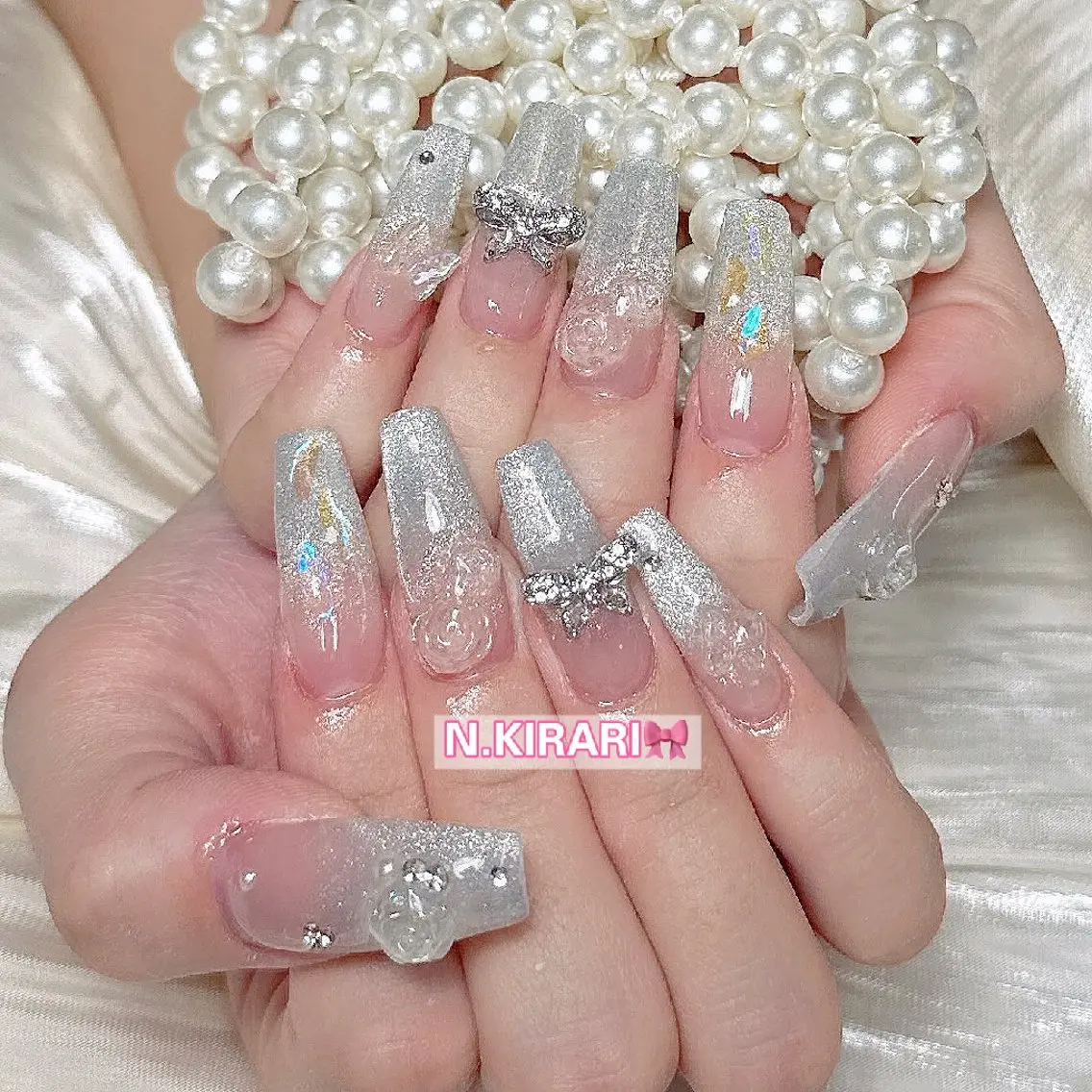 ネイル ハンドネイル ハンドケア 🎀 ユズ 🎀のネイルデザイン