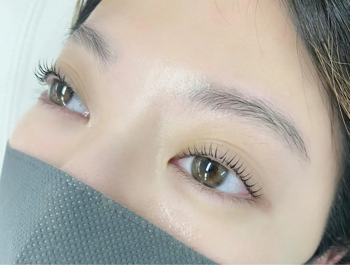 マツエク・マツパ 一重×まつ毛パーマ Shihomi Moriのマツエク・マツパデザイン