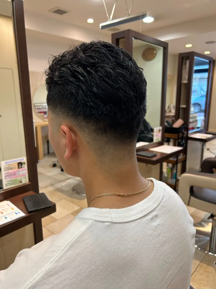 メンズカット+眉カット+シャンプーの写真