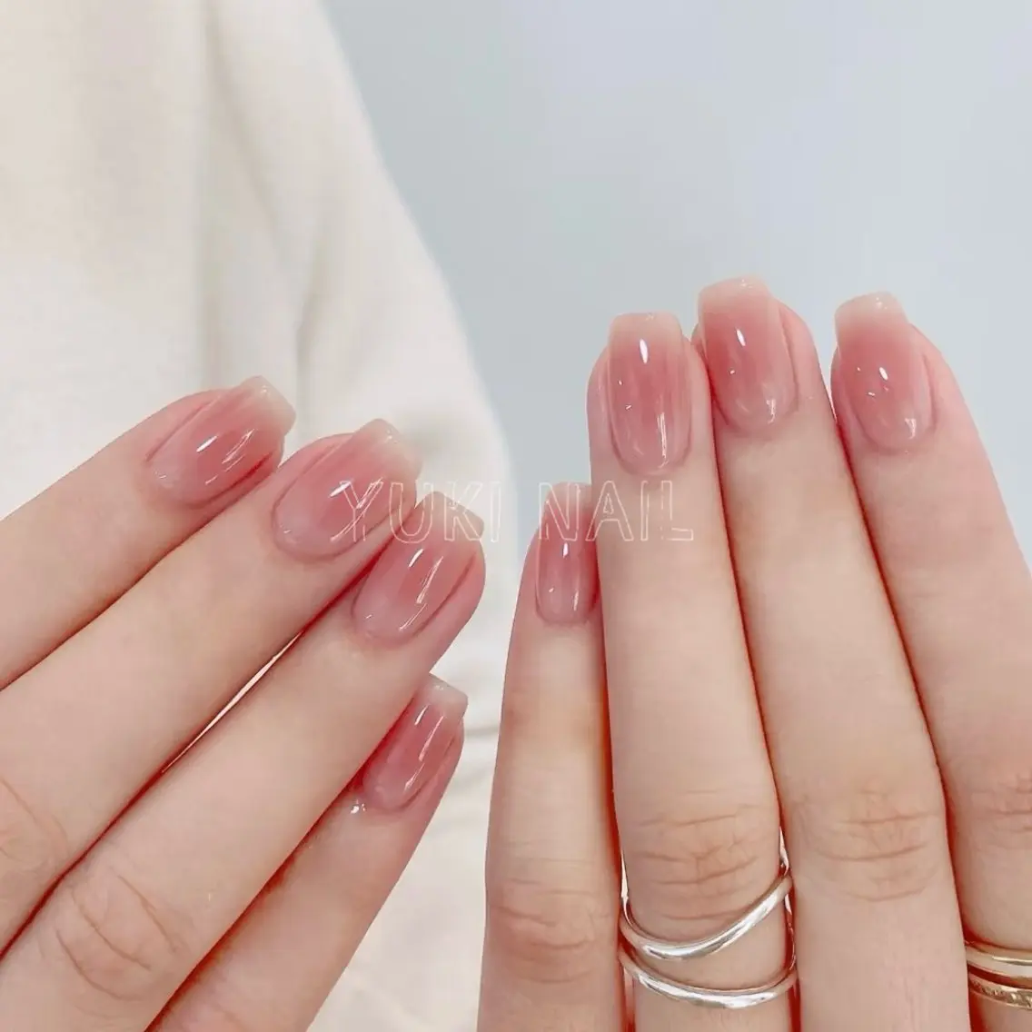 SNS人気NO.1🌸チークネイル¥8980➡️¥7980 【初回ジェルオフ無料ケア込み】の写真