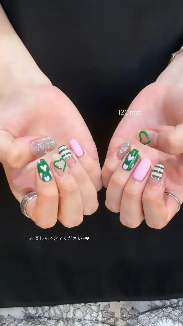 ネイル ハンドネイル Aki ୨୧のネイルデザイン