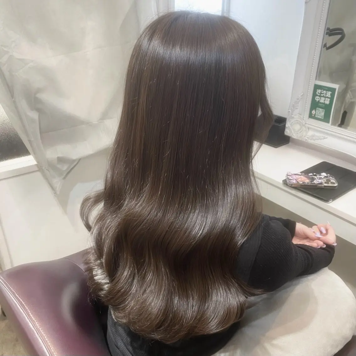 ロング カラー 透明感カラー ヘアカラー 𝑆𝐴𝑂𝑅𝐼 /大森🪞🎀のヘアスタイル