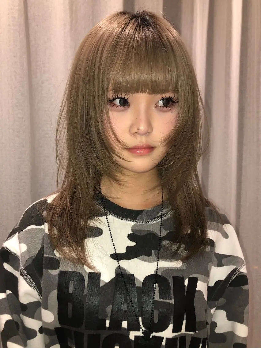 セミロング ハイレイヤー レイヤーカット るか 🍀のヘアスタイル