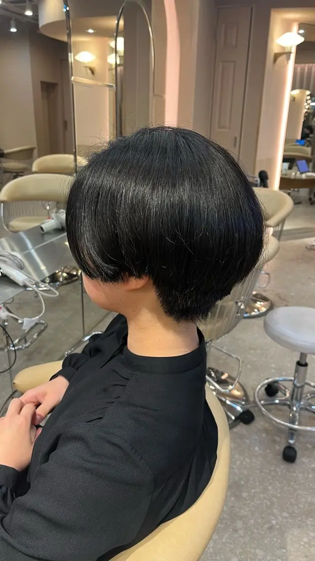 ショート カット トリートメント 💚 AKI 💚のヘアスタイル