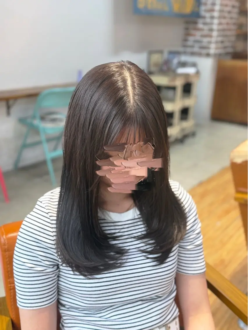 ロング レイヤーカット🫧 /髪質改善✨TOWAのヘアスタイル