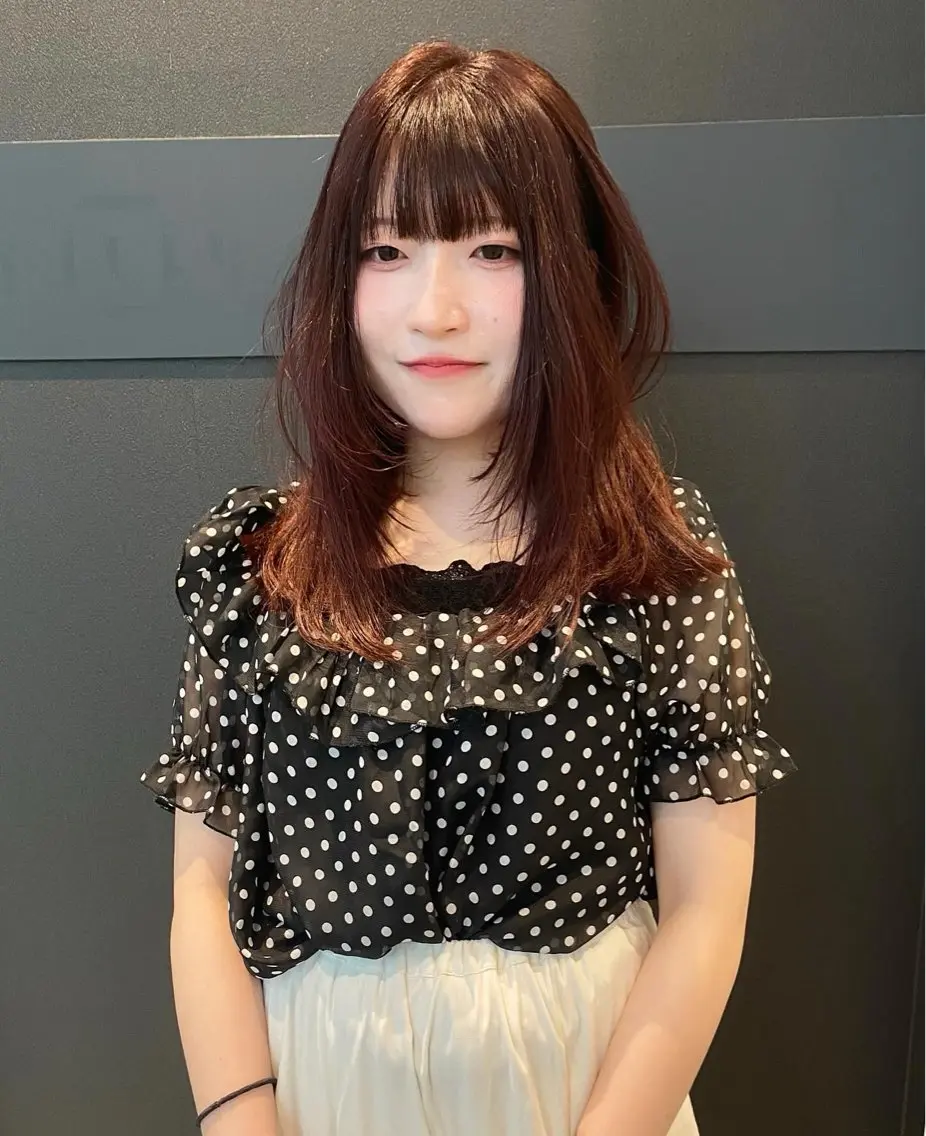 ロング カラー カット ヘアカラー トリートメント mai / linoah˚✧のヘアスタイル