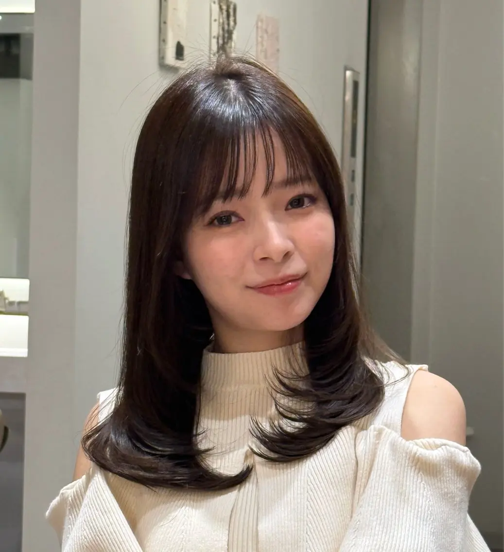 セミロング 🫧レディースショ ート🫧tomoのヘアスタイル