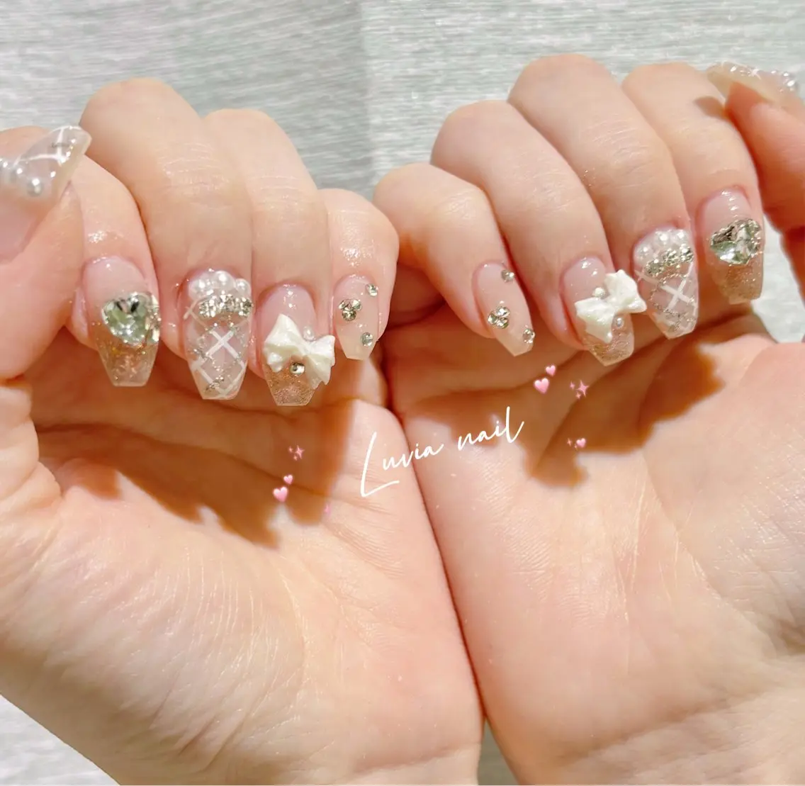 ネイル ハンドネイル 🧸Luvia nail✨のネイルデザイン