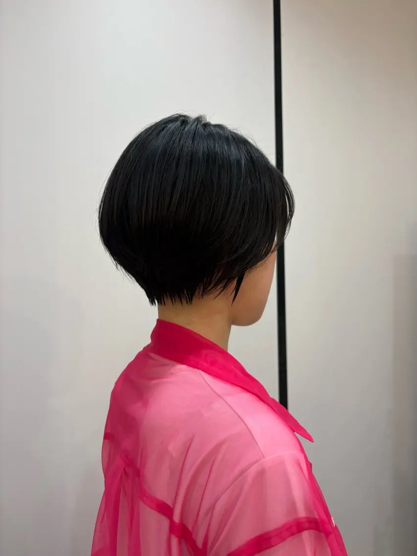 ショート くびれヘア ショートヘア カット eL横浜west☆ KORINのヘアスタイル