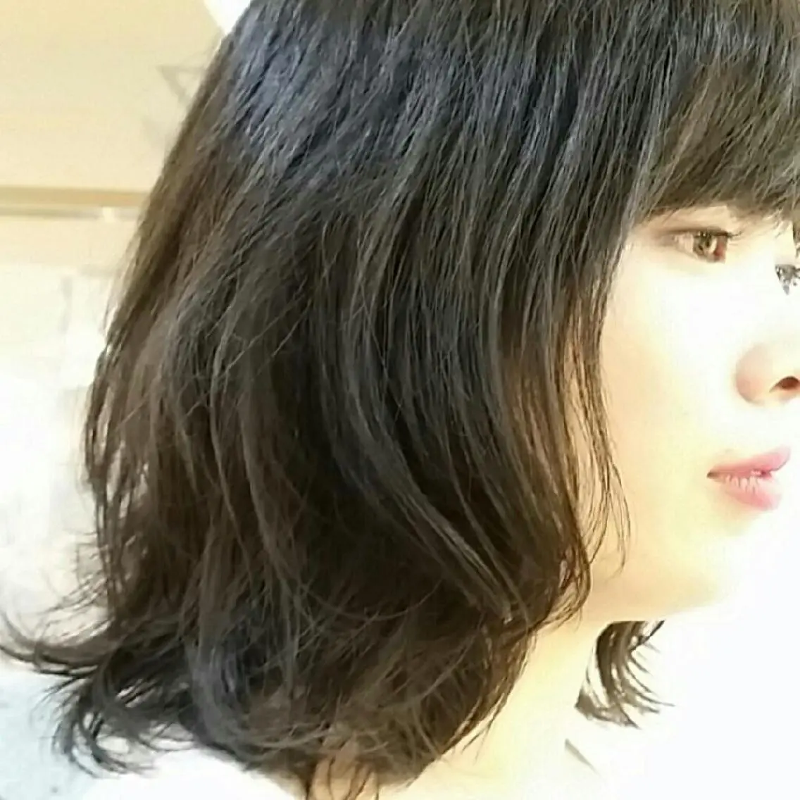 ミディアム 美谷添(ミヤゾエ) まどか大人ヘアサロンのヘアスタイル