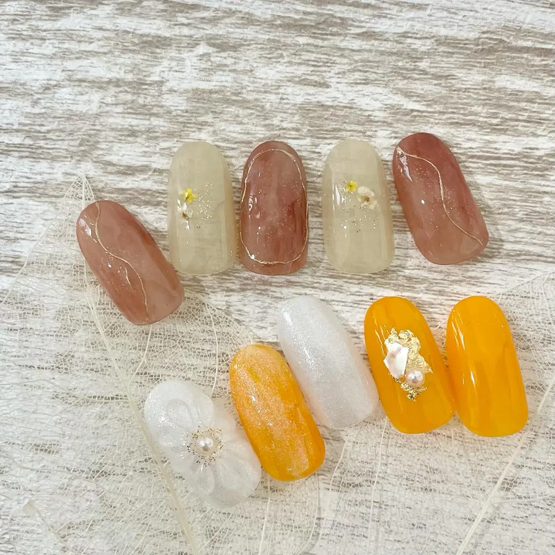ネイル ハンドネイル ハンドケア m-nail 🌙minamiのネイルデザイン