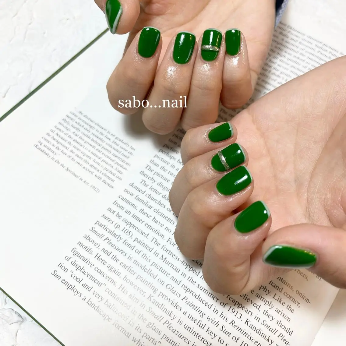 ネイル ハンドネイル sabo... nailのネイルデザイン