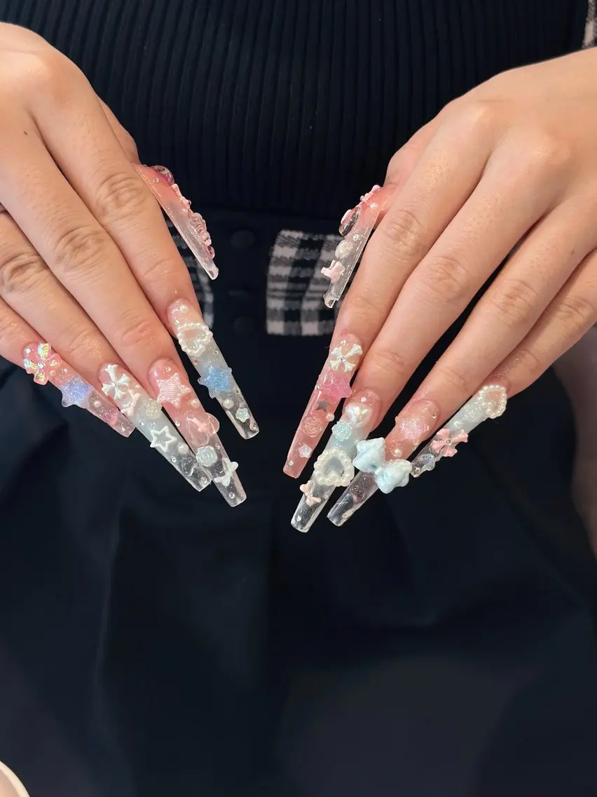 ネイル ジェルネイル 韓国ネイル 持ち込み シンプルネイル ワンホンネイル ハンドネイル 🎀Aura. Yurachanのネイルデザイン