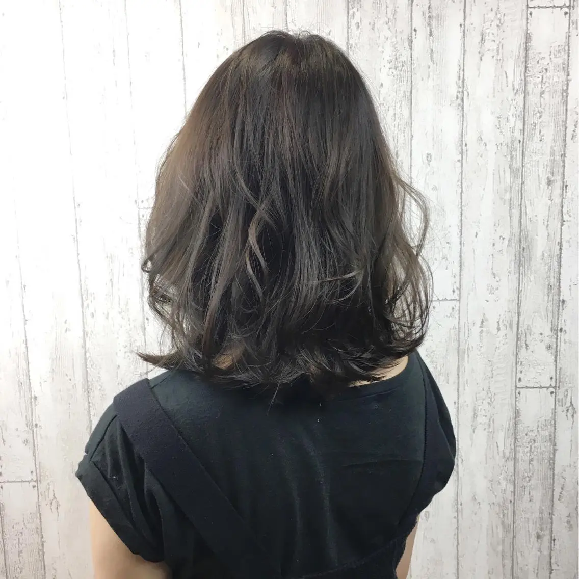 ミディアム カラー カット ヘアカラー カット／メンズカット 藤田麻衣のヘアスタイル